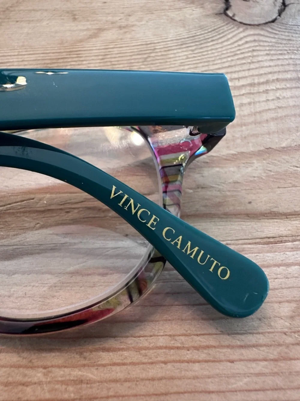 Vince Camuto 25-R VX109 reading glasses Green multicolored frame +3.00 lenses